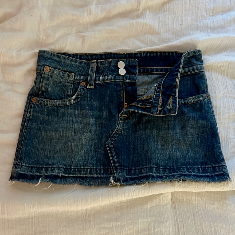 Hudson Jeans Vintage Mini Skirt